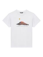 THE NORTH FACE Tehnička sportska majica 'MOUNTAIN NIGHT'  crvena / crna / bijela