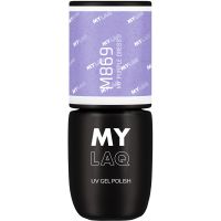 MYLAQ UV Gel Polish lakier hybrydowy do paznokci odcień My Purple Dress 5 ml