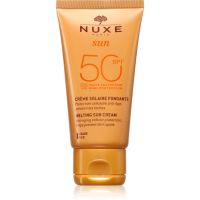 Nuxe Sun Melting Cream High Protection Päevituskreem näole SPF 50 50 ml