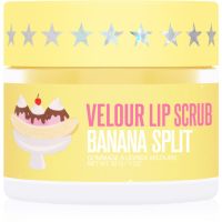 Jeffree Star Cosmetics Banana Fetish Velour Lip Scrub cukrový peeling na pery Banana Split 30 g