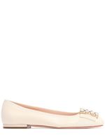 10mm Très Vivier Leather Ballerinas