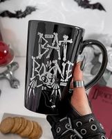 kubek KILLSTAR - Batbone Tall - Black