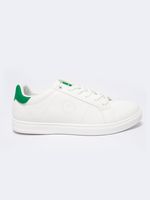 Men's Eco Leather Big Star White Low-Top Sneakers