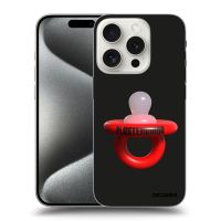 Silikónový čierny obal pre Apple iPhone 15 Pro - Le Dudel