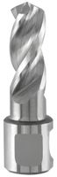 Plný vrták Ruko Solid 3S HSS 108 1212 se stopkou Weldon (3/4”) a 3 břity / 30 mm / nerezová ocel