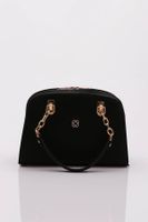 DGN 3261 Women's Shoulder and Hand Bag Black Mosaic