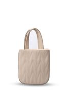 Mio Gusto Beige Color Mini Size Women's Hand and Shoulder Bag