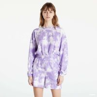 Noisy May Cropped Top Purple/ White L