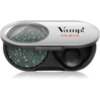 PUPA Milano Vamp! Radiant Baked Eyeshadow langanhaltender, schimmernder Lidschatten Farbton 304 Woodland Green - GEMS 1 g