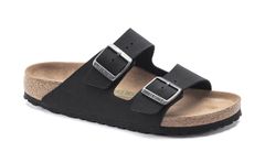 Birkenstock Arizona BFBC Earthy Vegan Black Regular Fit Unisex - Sandale Birkenstock - Negru - 1019115-2.5 - Size: 2.5