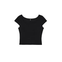 Cropp - Črna majica - črna