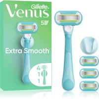 Gillette Venus Extra Smooth жіночий пристрій для гоління з тримачем для душу + запасні леза 6 кс