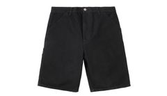 Carhartt WIP Single Knee Short black Rinsed Pánske - Šortky Carhartt WIP - Čierna - I027942_89_02-30 - Size: 30