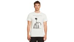 Dedicated T-shirt Stockholm Simplicity Bike Off-White