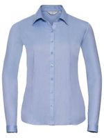 Women's Long Sleeve Shirt, Herringbone Shirt Russell