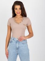 T-shirt-RV-TS-8543.12P-dark beige