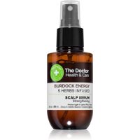 The Doctor Burdock Energy 5 Herbs Infused зміцнююча сироватка для втомленого волосся та шкіри голови 89 мл