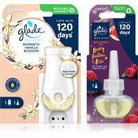 GLADE Electric scented oil Romantic Vanilla Blossom + Berry Festive Kiss вигідна упаковка 3 кс