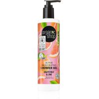 Organic Shop Grapefruit & Lime aktivni gel za prhanje 280 ml