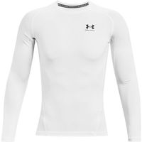 Under Armour HG ARMOUR COMP LS Мъжка тениска, бяло, размер