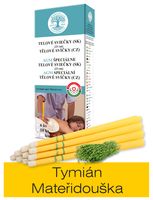 Telové sviečky TYMIAN-MATERINA DÚŠKA(set6)