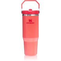 Stanley IceFlow™ Flip Straw Tumbler пляшка для води з неіржавної сталі Hot Coral 890 мл