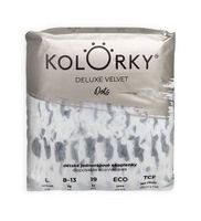 KOLORKY DELUXE VELVET Bodky veľ. L (8-13 kg)  19 ks