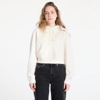 Bluza Tommy Jeans Boxy Crop Varsity Hoodie White XS