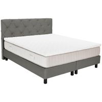 Esposa BOXSPRINGOVÁ POSTEĽ, 180/200 cm, sivá
