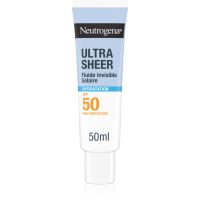 Neutrogena Ultra Sheer Hydratation fluid cu o consistenta usoara SPF 50 50 ml