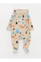 LC Waikiki Lcw Hooded Baby Boy Jumpsuit (0-12 MONTHS WITH BOOTIES, 12 MONTHS WITHOUT BOOTIES)