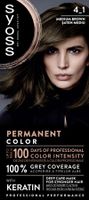 Syoss -állandó színezés-Permanent Coloration - 4_1 Medium Brown