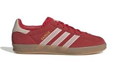 adidas Gazelle Indoor W Ženy - Tenisky adidas Originals - Červená - JI2756-5 - Size: 5