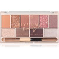 MUA Makeup Academy Elysium Remastered paleta sjenila za oči 10 boja duo 17 g