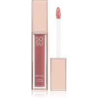 SOSU Cosmetics Satin Lip Glaze hidratáló ajakfény árnyalat Sorbet 6 ml