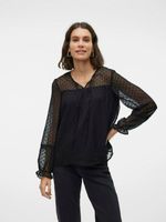 Vero Moda Leah Bluza crna