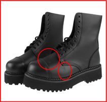 Schuhe BRANDIT - 10 Loch - Plateau Phantom - BESCHÄDIGT 40