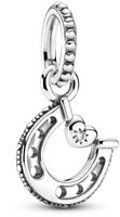 Pandora Stříbrný přívěsek pro štěstí Good Luck Horseshoe 799157C01