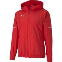 Puma TEAM GOAL RAIN JACKET Мъжко спортно яке, червено, размер