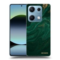 Silikónový čierny obal pre Xiaomi Redmi Note 14S - Green