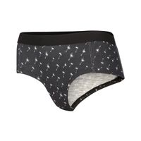 Sensor MERINO IMPRESS Дамски функционални боксерки, черно, размер