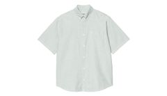 Carhartt WIP S/S Braxton Shirt Green I031454_3MP_XX Pánske - Košeľa Carhartt WIP - Zelená - I031454_3MP_XX-S - Size: S