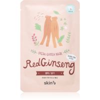 Skin79 Fresh Garden Red Ginseng revitalizacijska maska iz platna z ginsengom 23 g