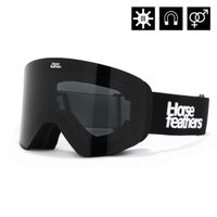HORSEFEATHERS Okuliare na snowboard Colt - black/smoke BLACK