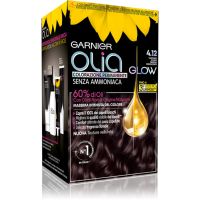 Garnier Olia permanentná farba na vlasy odtieň 4.12 Castano Scuro Freddo Iridescente 1 ks
