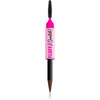 NYX Professional Makeup Fluff & Snatch creion pentru sprancene cu efect de pulbere culoare Brunette 1 g