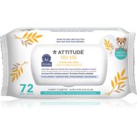 Attitude Baby-Bébé vlhčené ubrousky pro děti pro velmi suchou citlivou a atopickou pokožku 72 ks