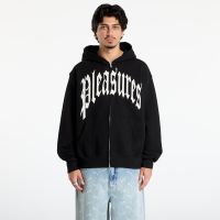 Φούτερ PLEASURES Twitch Zip Hoodie Black XXL