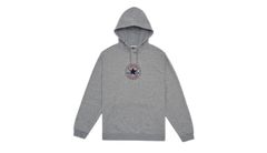 Converse Center All Star Logo Grey Pánske - Mikiny a mikiny s kapucou Converse - Sivá - 10024063-A01-XS - Size: XS