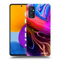 Silikónový čierny obal pre Samsung Galaxy M52 5G - Electric